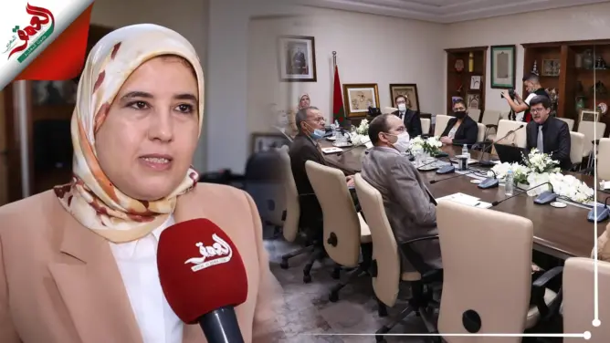 وزيرة التضامن والتنمية الاجتماعية والمساواة جميلة المصلي