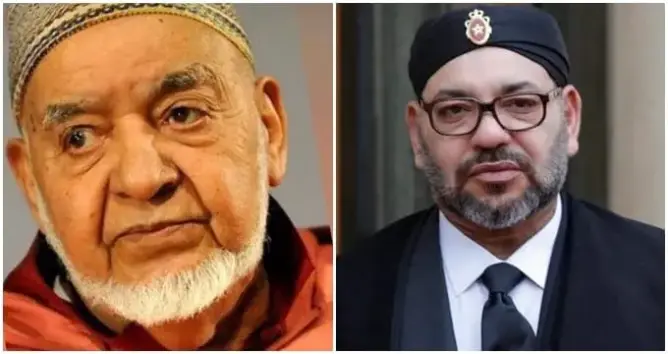 الملك محمد السادس وعبد الجبار لوزير