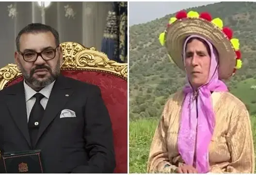 الملك يعزي في وفاة شامة الزاز