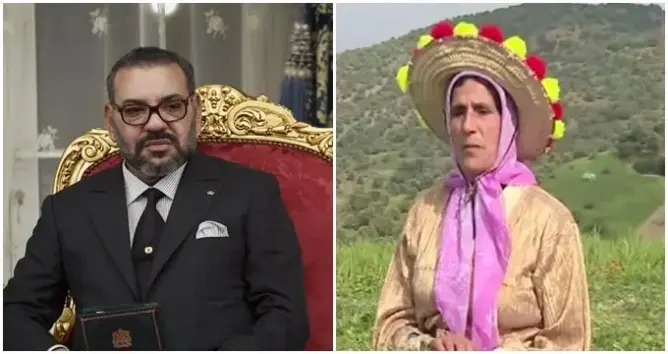 الملك يعزي في وفاة شامة الزاز