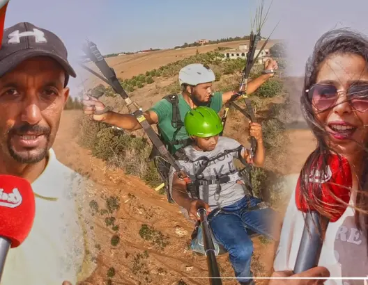 الطيران الشراعي بالمغرب .. تعرف على رياضة ممتعة في سماء سلا (فيديو)