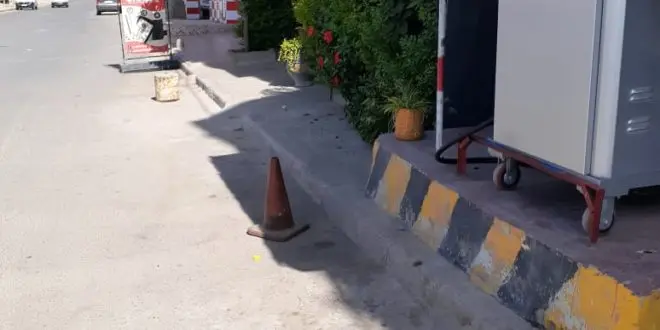 محطة وقود عشوائية