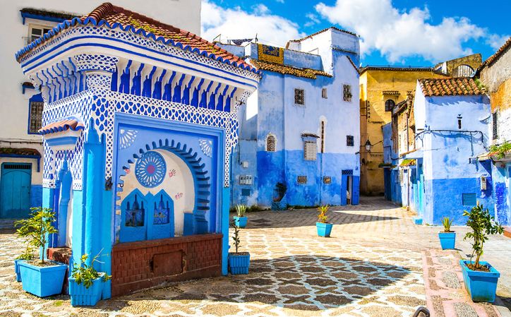 اللؤلؤة الزرقاء – العمق المغربي