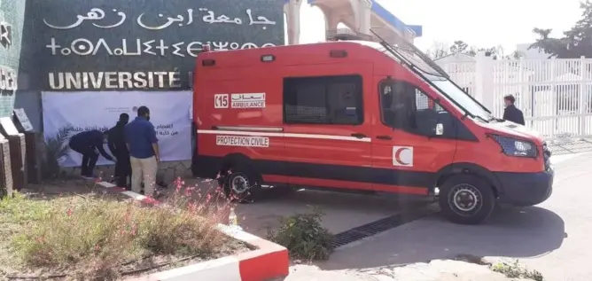 بعد 26 يوما من الإعتصام.. نقل طالب في حالة حرجة إلى مستعجلات أكادير