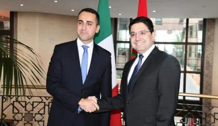 وزير الخارجية المغربي و الإيطالي