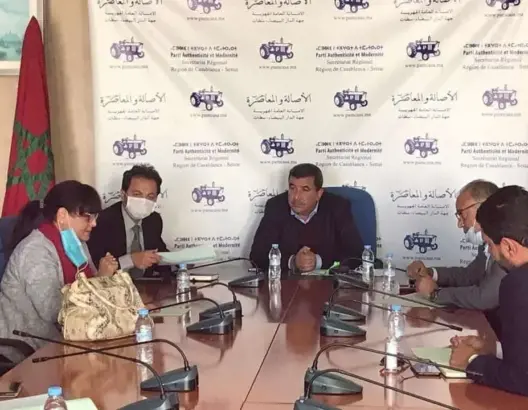 هل أعلن المنسق الجهوي للبام بالبيضاء عصيانه على وهبي؟