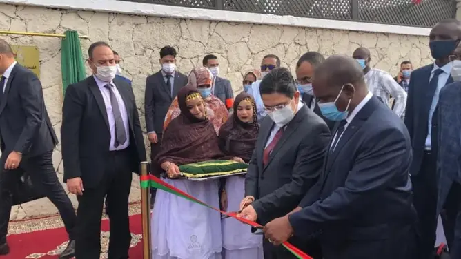 وزير الخارجية ناصر بوريطة بالداخلة