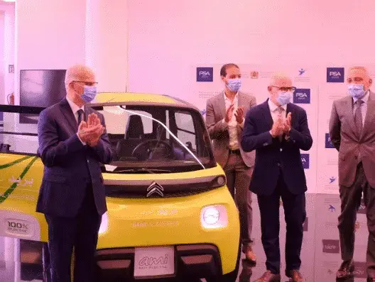 لقاء للاتفاق على نسخة خاصة من "Citroën Ami – 100% ëlectric’’