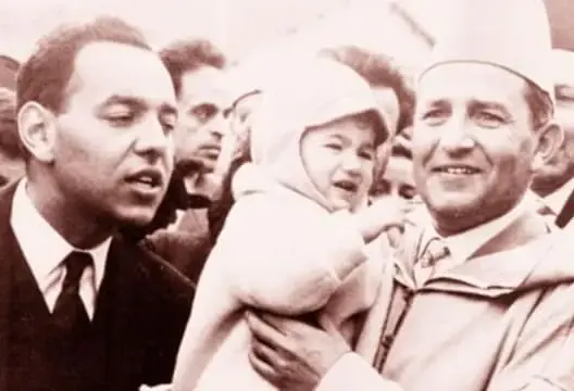 محمد الخامس والحسن الثاني