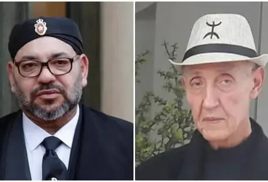 الملك محمد السادس وأحمد الدغرني