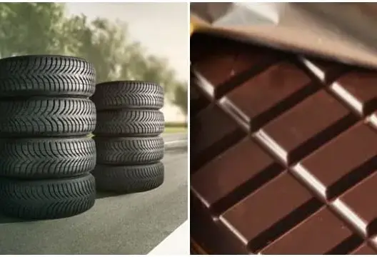 الشوكولاتة والعجلات