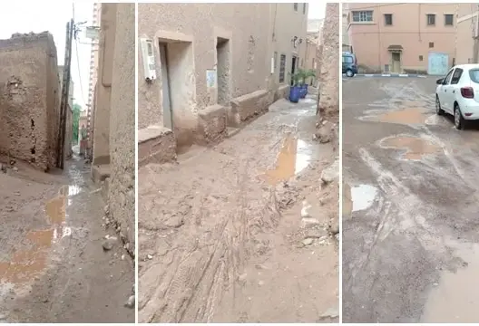 ورزازات .. الأمطار تكشف ضعف البنية التحتية بجماعة "ترميكت"
