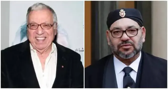 الملك محمد السادس وحمادي التونسي