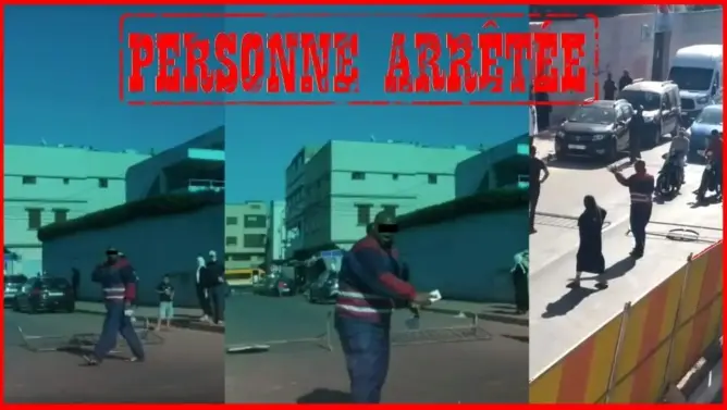 بسبب رفض مؤسسة منح قريبته شهادة مدرسية .. شخص يعرقل السير والأمن يتدخل