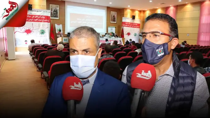 التحسيس بكورونا في شطره الأول يطال ثلث ضيعات ووحدات التلفيف باشتوكة (فيديو)