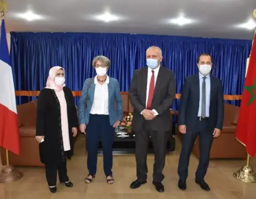المالوكي يناقش احترام الخصوصيات والثوابت مع قنصلة فرنسا بأكادير