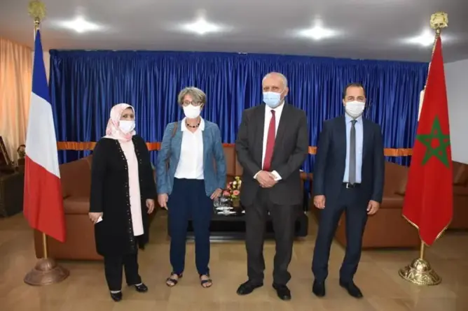 المالوكي يناقش احترام الخصوصيات والثوابت مع قنصلة فرنسا بأكادير