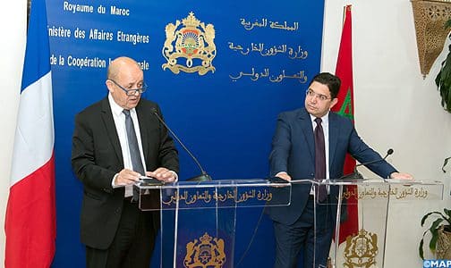 وزير الخارجية المغربي الفرنسي