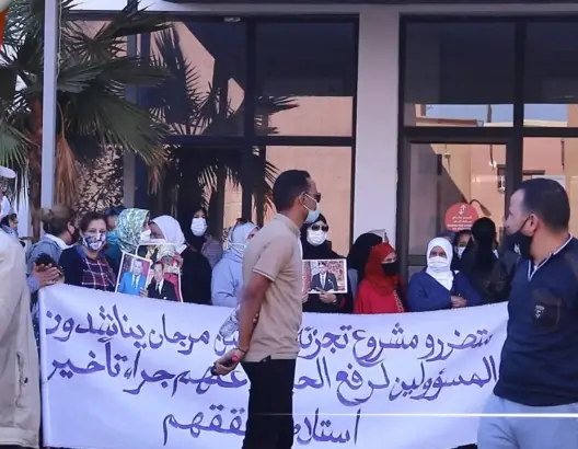 التأخر في تسليم شقق بمراكش
