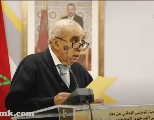 السعيد أمسكان رئيس المجلس الوطني لحزب الحركة الشعبية