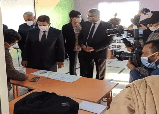 أمزازي يشرف على تدشين مشاريع تربوية بمكناس (صور)