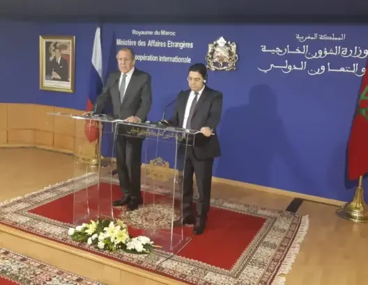 مباحثات هاتفية بين بوريطة ونظيره الروسي حول الصحراء المغربية والوضع الليبي