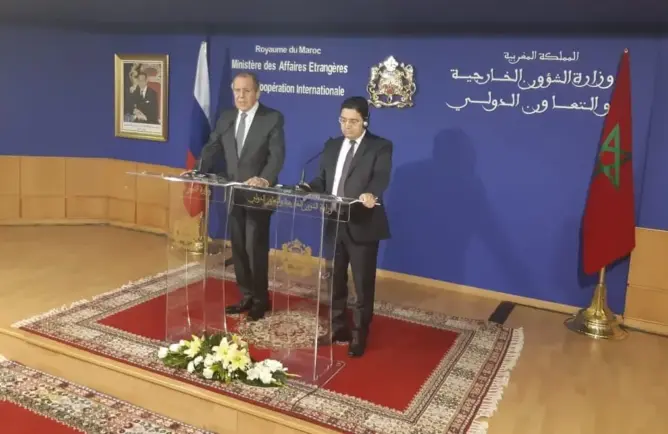 مباحثات هاتفية بين بوريطة ونظيره الروسي حول الصحراء المغربية والوضع الليبي