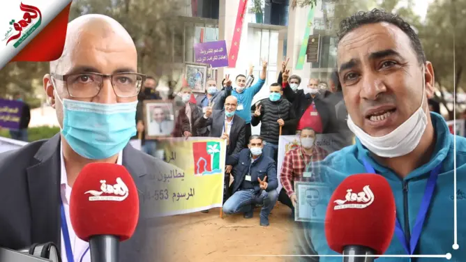 مرشدون سياحيون يحتجون أمام وزارة السياحة: الدعم المشروط إهانة لكرامتنا ونرفض الابتزاز (فيديو)