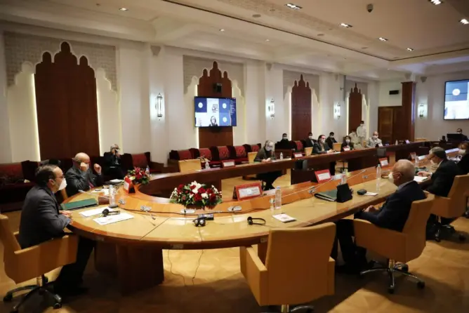 اجتماع مجموعة العمل الموضوعاتية المكلفة بالمنظومة الصحية