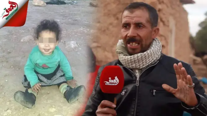 إلهام.. رضيعة تختفي عن الأنظار بغابة بإقليم جرادة والأب يوجه نداءه للمغاربة (فيديو)