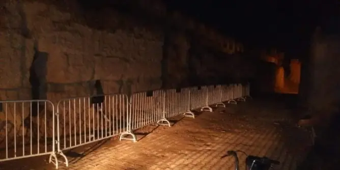 بفعل الأمطار.. انهيار جزء من سور تارودانت التاريخي