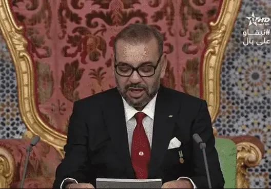 الملك محمد السادس يخاطب المغاربة بمناسبة ثورة الملك والشعب