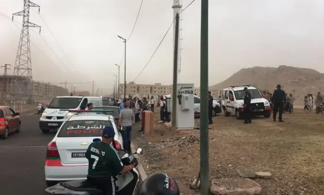 قتل فتاة وتكبيلها بمراكش