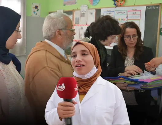 انبهر الأمريكان بطريقة تدريسها.. زهرة من بوادي سوس إلى كبريات صحف العم سام (فيديو)