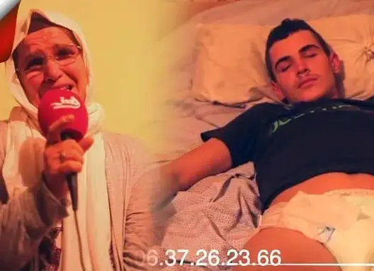 محمد .. شاب من بركان قفز في البحر وأصيب بالشلل ووالدته تستعطف المغاربة (فيديو)