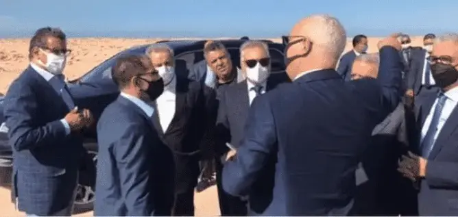 زيارة الأمناء العامين لمعبر الكركرات