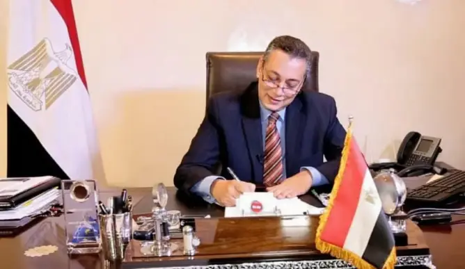 أشرف إبراهيم سفير القاهرة بالرباط