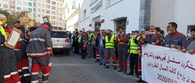 عمال أمانور بطنجة وتطوان