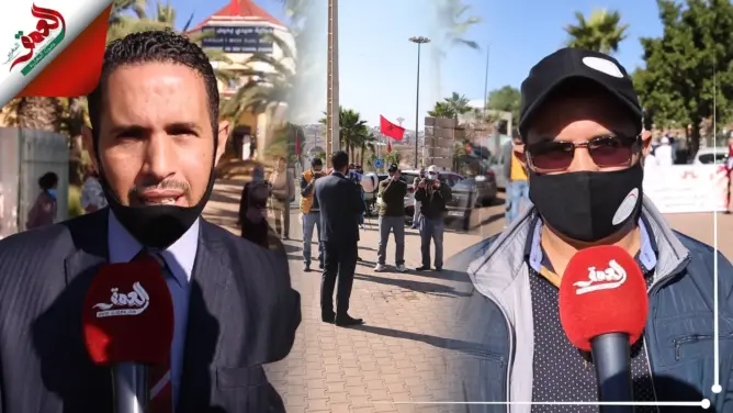 أرباب المقاهي بالصخيرات تمارة يتظاهرون بسبب رسوم جماعية ويهددون بالتصعيد (فيديو)