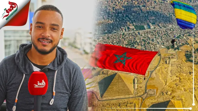 مدرب مغربي في القفز بالمظلات