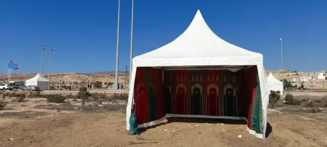 بسبب غياب المراحض.. خيمة لقضاء حاجيات 400 لاعب في بطولة “العصب” بأكادير