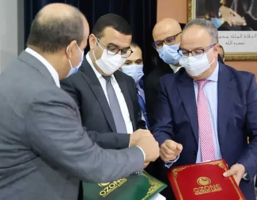 “أوزون” تصون حقوق عمالها بخريبكة بالتوقيع على اتفاقية مع نقابة الاستقلال (فيديو)