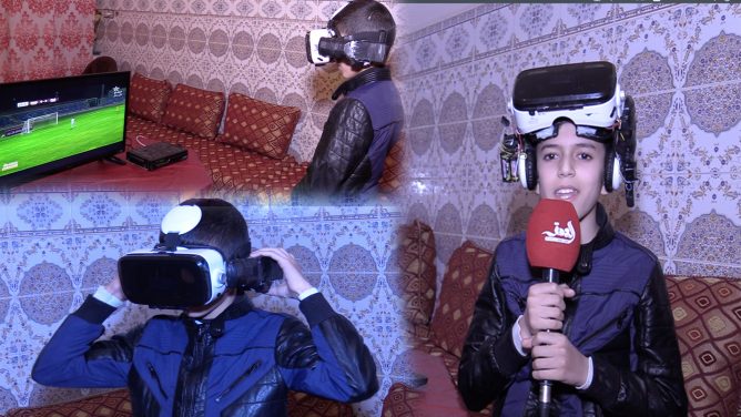 الطفل المغربي بلال يبتكر جهازا لتغيير القنوات بدون استعمال اليدين