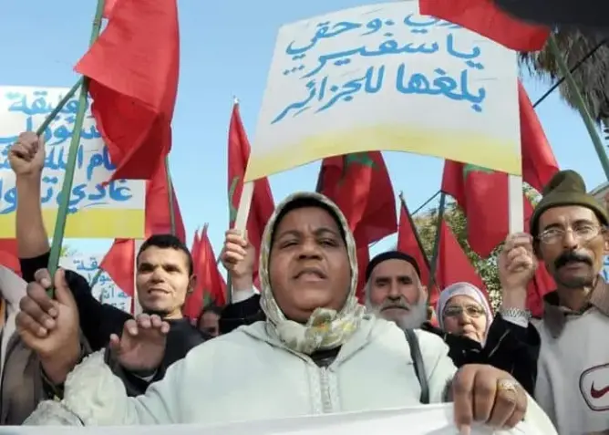 المغاربة المطرودين من الجزائر