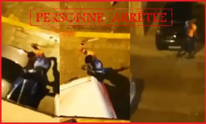 الأمن يوضح ما جاء في فيديو يظهر تكسير واقيات زحاجية لسيارات بالبيضاء