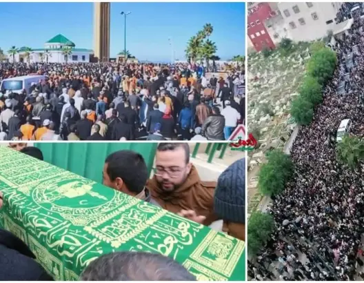 جنازة صلاح الدين الغماري