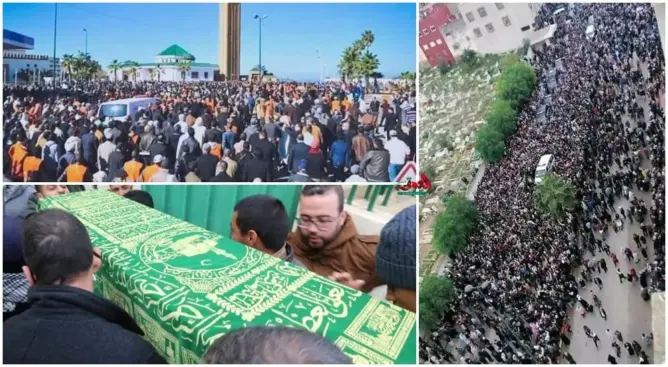 جنازة صلاح الدين الغماري