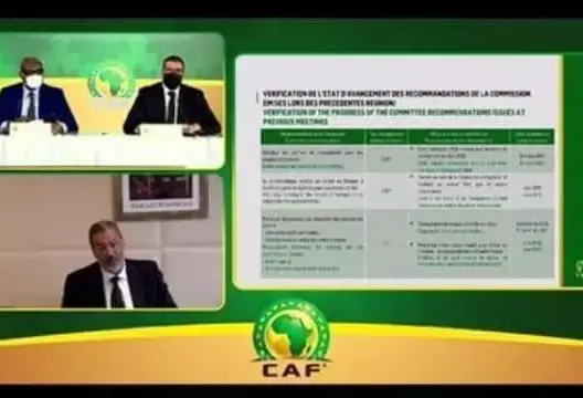 رئيس لجنة المراقبة والتدبير والمطابقة لدى الاتحاد الإفريقي لكرة القدم