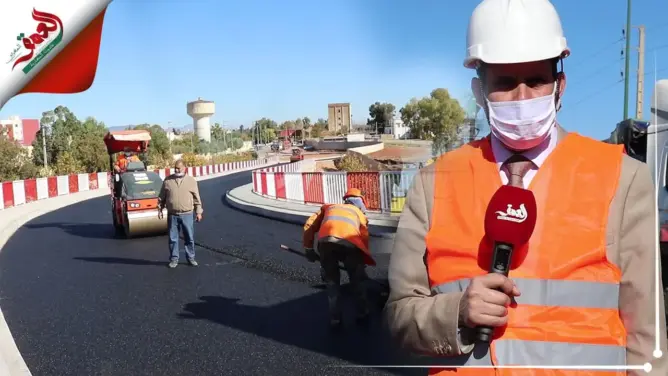 بعد حوادث سير مميتة.. عين تاوجطات تنهي أشغال مشروعين طرقيين هامين (فيديو)