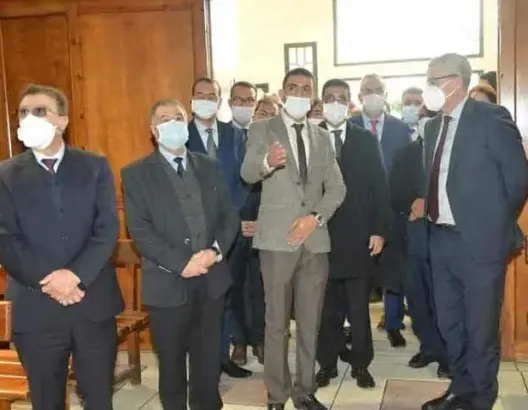 وزير العدل بقرية با محمد نواحي تاونات لهذا السبب